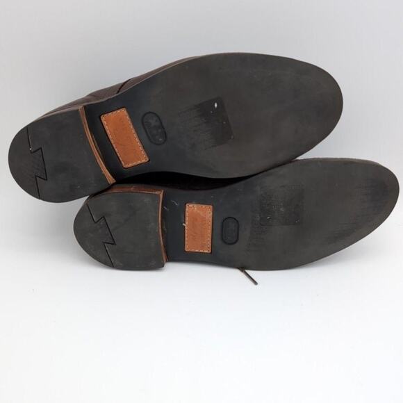 Allen Edmonds Shoes Mens 8.5 Brown Feather Welt Leather Dress Derby Extralight main image 8